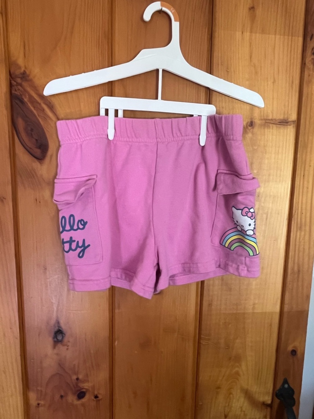 Hello Kitty Pink Rainbow Pocket Shorts